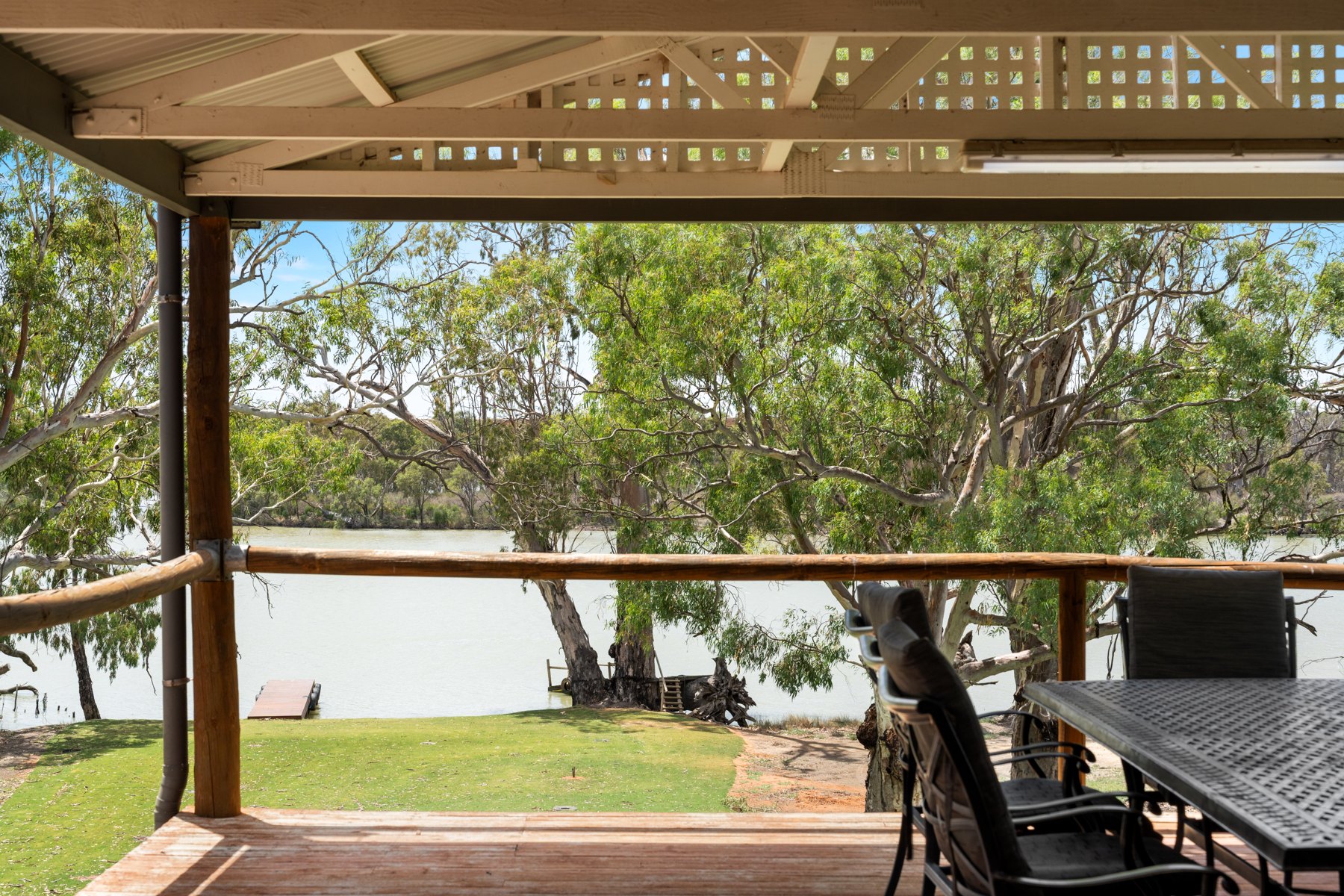 River views through the gums